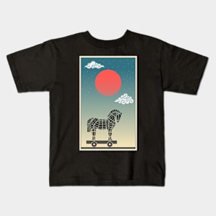 Trojan horse Kids T-Shirt